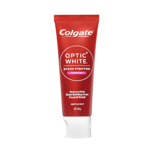 Colgate Optic White Stain Fighter Enamel Care Toothpaste 100g