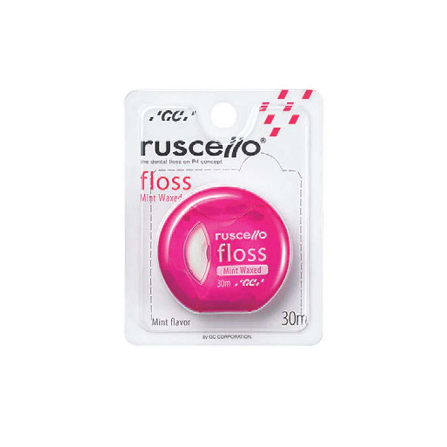 GC Ruscello Floss Waxed Mint 30m