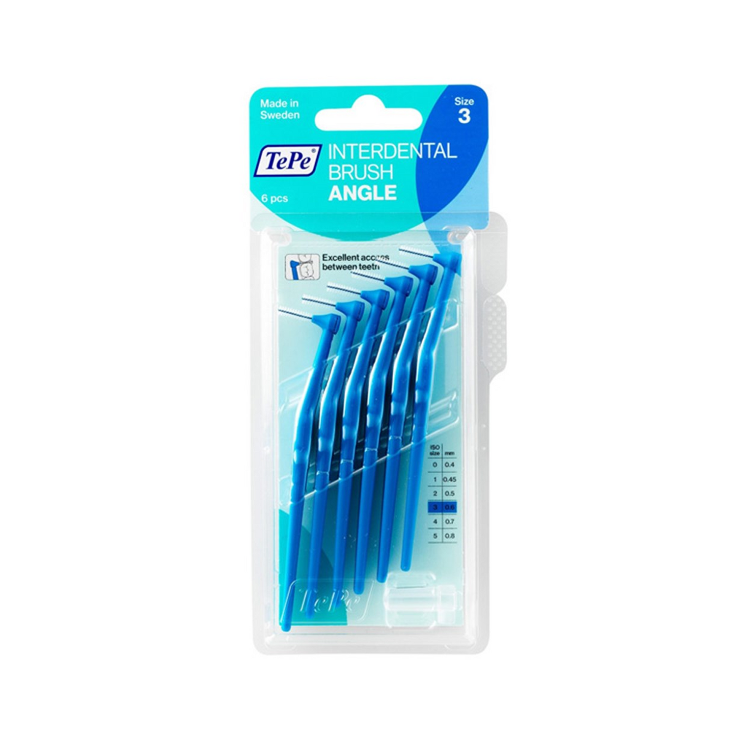 TePe Interdental Angle Brushes pk of 6