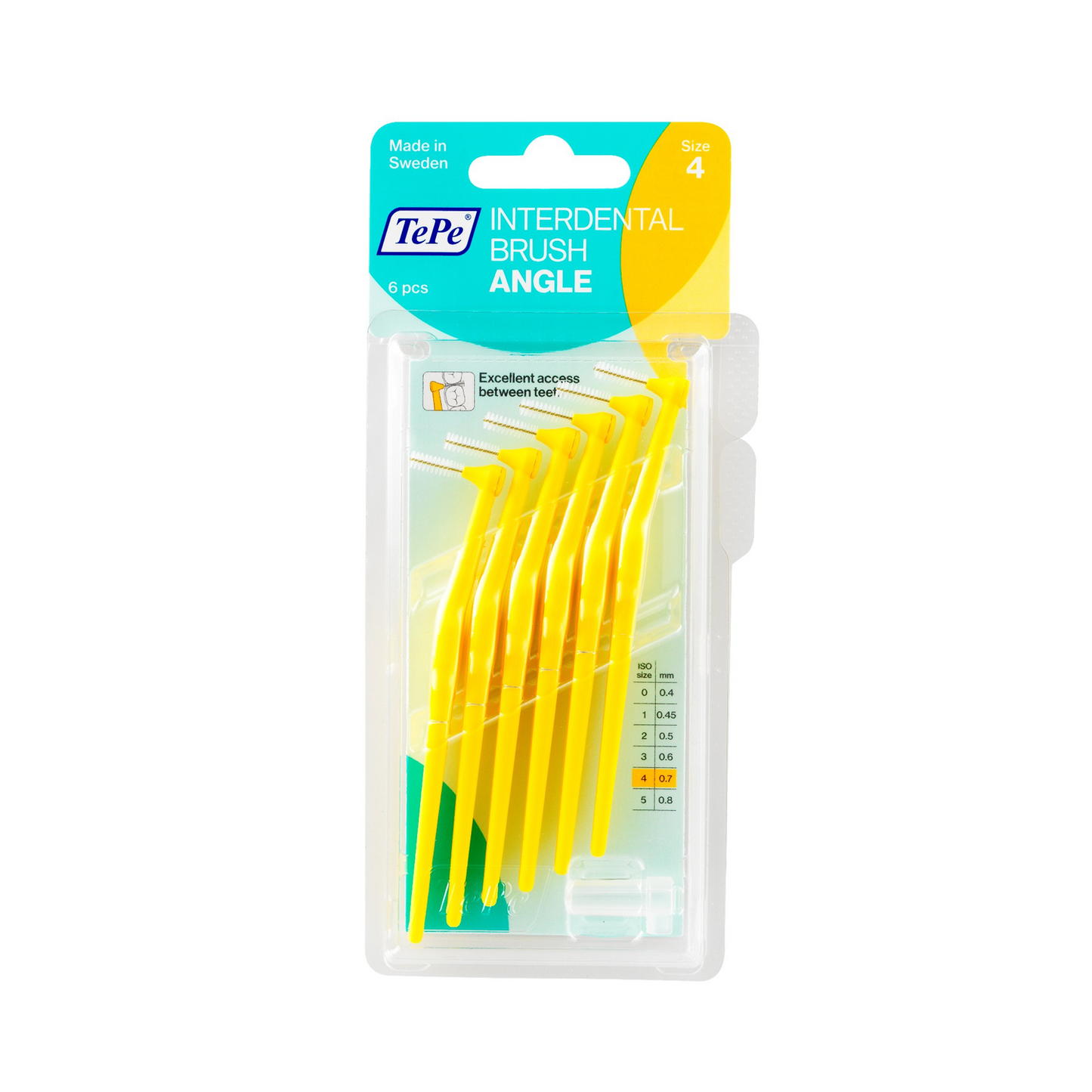 TePe Interdental Angle Brushes pk of 6