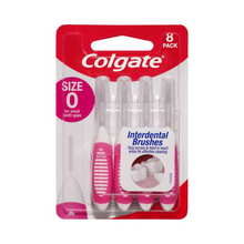 Load image into Gallery viewer, Colgate Interdental Brush Size 0 0.4mm Pkt 8