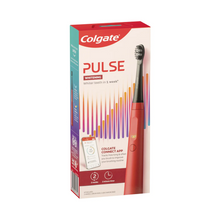Load image into Gallery viewer, Colgate Pulse Whitening Electric Toothbrush - Red