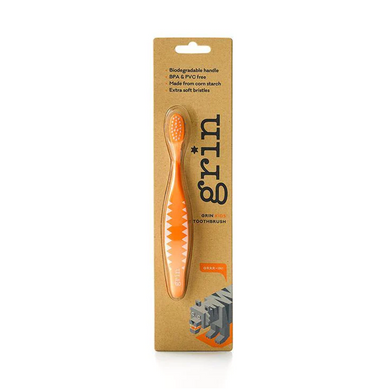 Grin Kids Orange Toothbrush