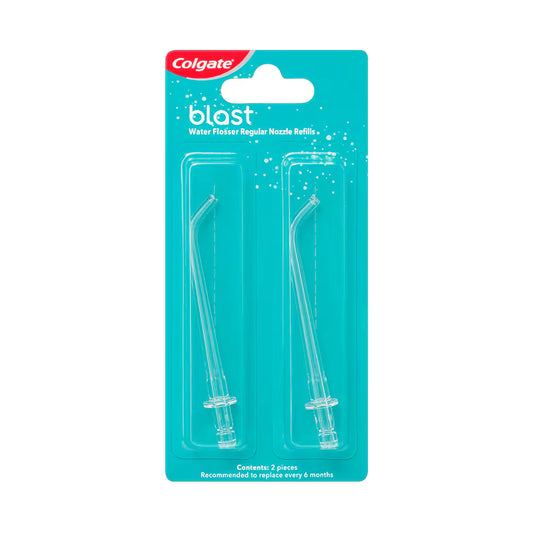 Colgate Blast Water Flosser Replacement Nozzle Refill 2 Pack