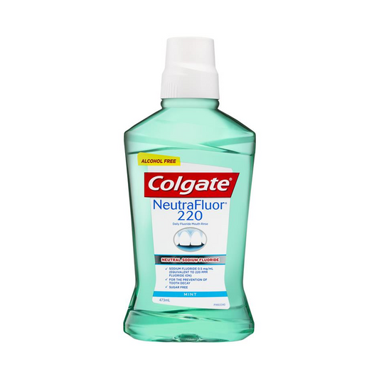 Colgate Neutrafluor 220 Alcohol Free 473ml Mouth Rinse