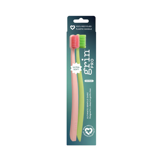 Grin Pro Ultimate Gentle Care Toothbrush Duo