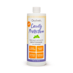Oxyfresh Cavity Protection Fluoride Mouthwash 473ml