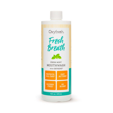 Oxyfresh Fresh Breath Freshmint Mouthwash 473ml