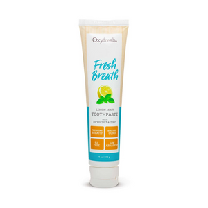 Oxyfresh Fresh Breath Lemon Mint Non-Fluoride Toothpaste 142g