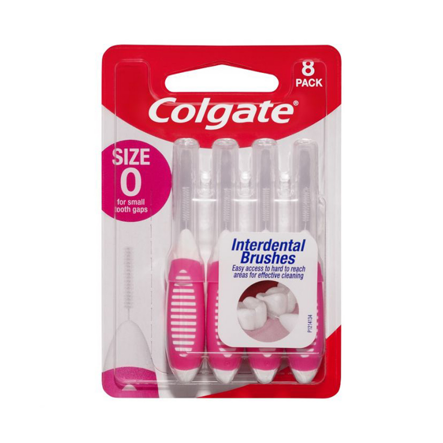 Colgate Interdental Brush Size 0 0.4mm Pkt 8