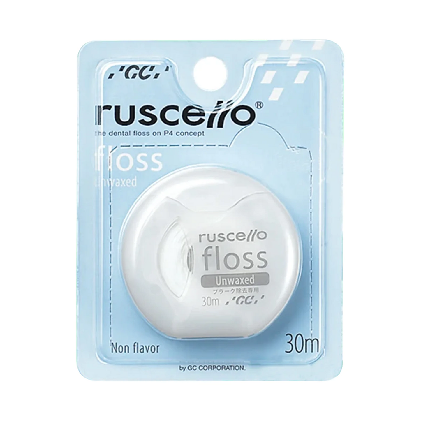 GC Ruscello Floss Unwaxed White 30m