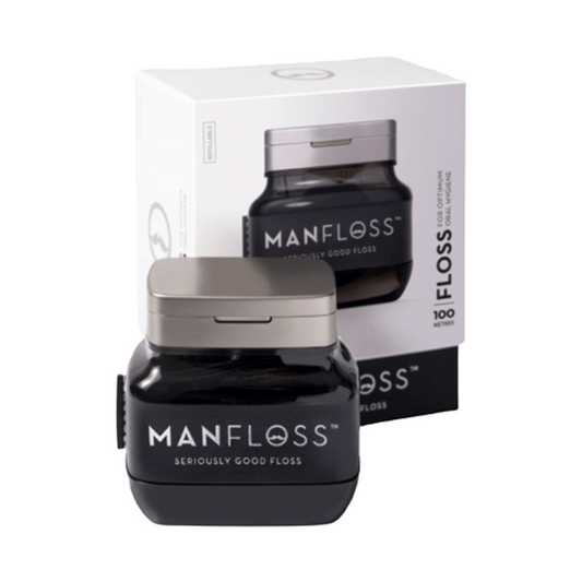 MANFLOSS Seriously Good Floss with Dispenser 100m