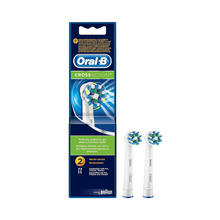 Load image into Gallery viewer, ORAL B Cross Action Brush Head Pack of 2
