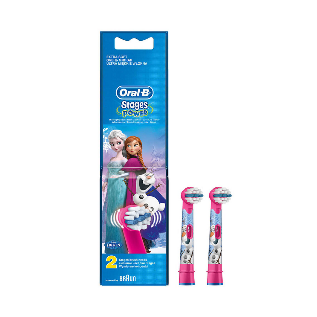 Oral B Frozen Kids Vitality Brush Head Refill Pack