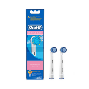 ORAL B Sensitive Refill Brush Head Pack of 2