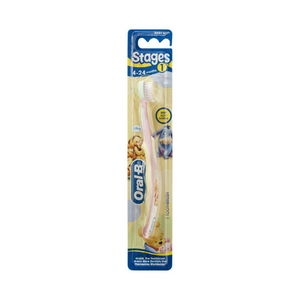ORAL B Stages 1 Baby Pooh Toothbrush 4-24 Months