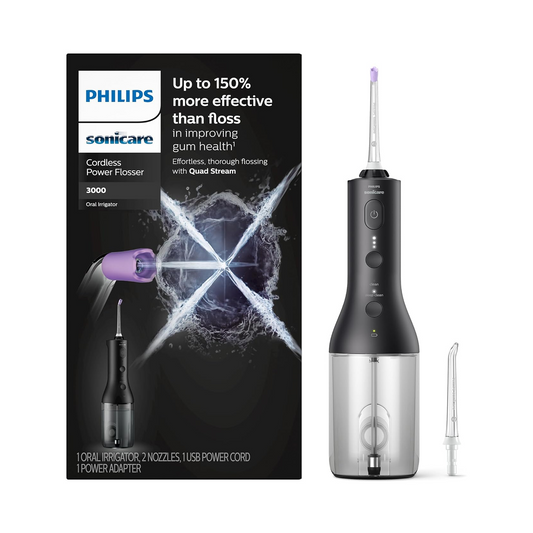 Philips Sonicare Cordless Power Flosser Black