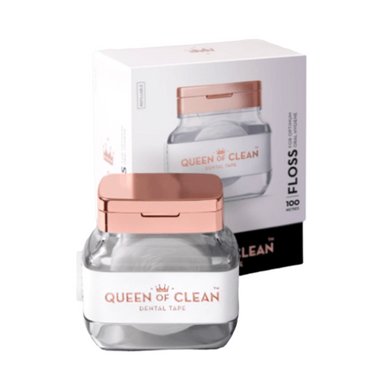 QUEEN OF CLEAN Dental Tape with Dispenser 100m