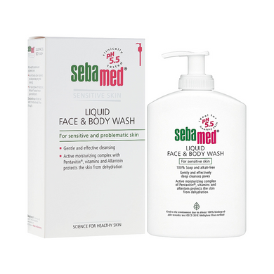 Sebamed Face & Body Wash 1 ltr (with pump)