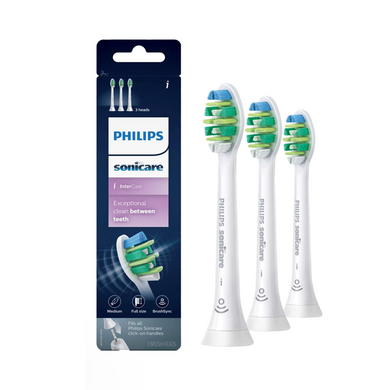 Sonicare InterCare Brush Heads White Pack of 3
