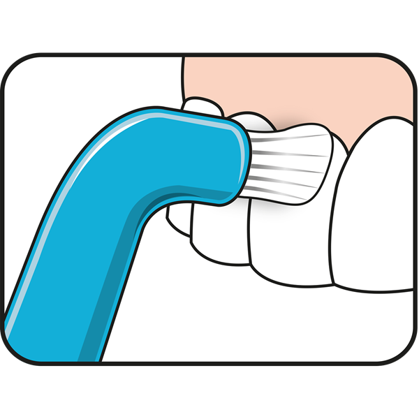T Point Toothbrush TePe Compact Tuft Toothbrush | Angled Toothbrush | Oral Care + – Oral ...