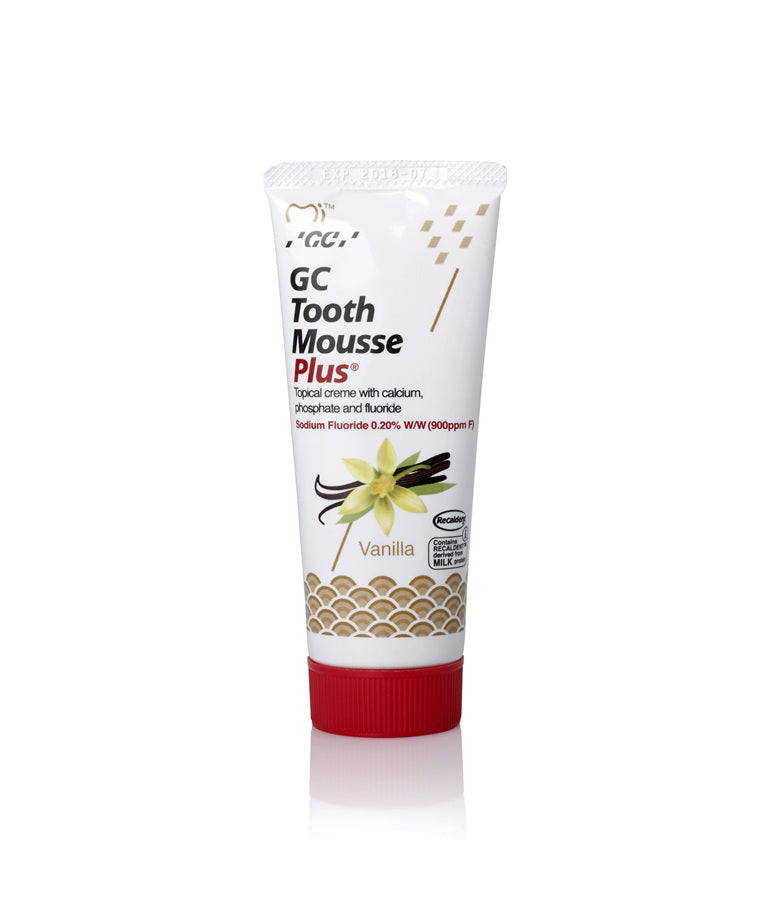 GC Tooth Mousse PLUS with Fluoride Vanilla